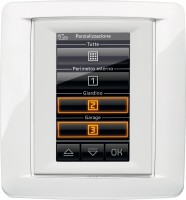 Touch Screen Eikon Bianca Round Bright Bianco Artico Antintrusione